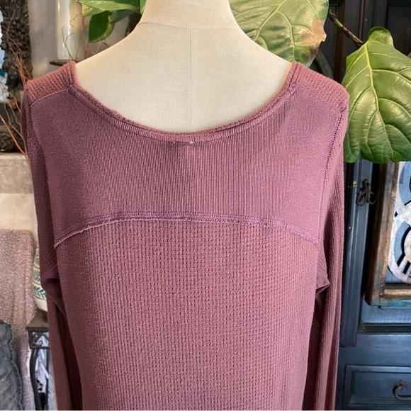 Free People Malibu Thermal - oversized soft comfy & textured - Picture 11 of 14